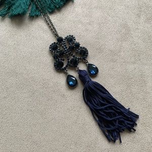 Vintage necklace with tassel